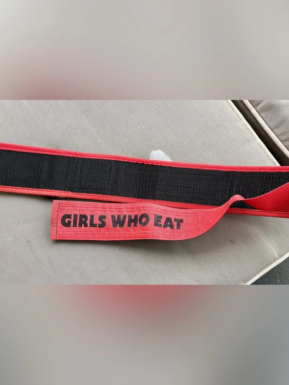 Element Girls Who Eat weightlifting belt Dani Speegle